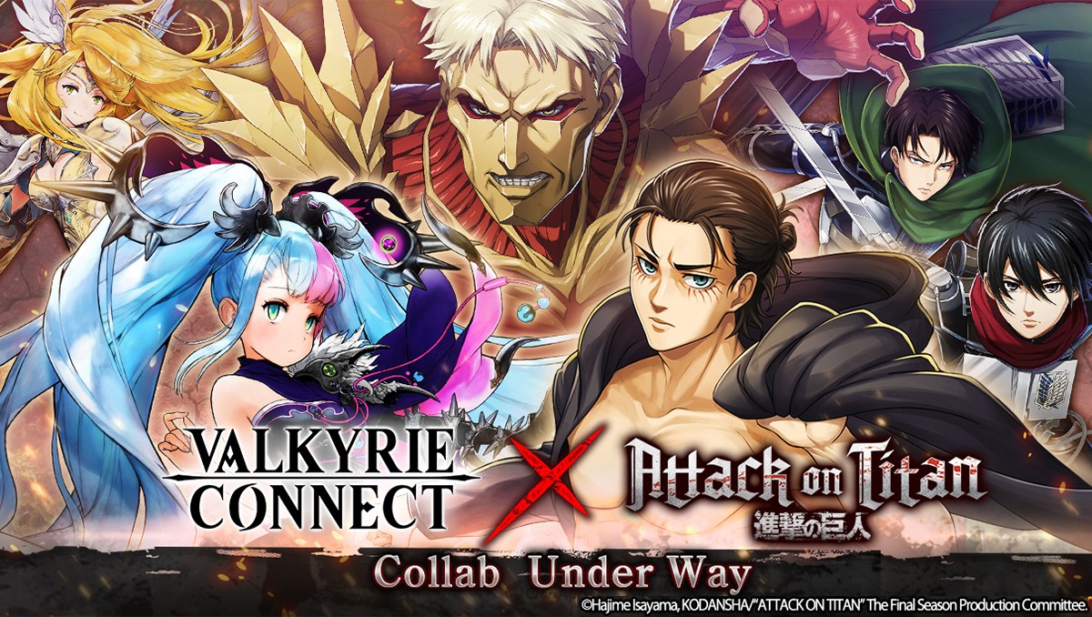Valkyrie Connect x Attack on Titan Collab Begins February 15