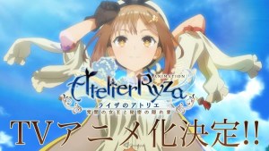 Atelier Ryza Announces TV Anime Adaptation for Summer 2023!