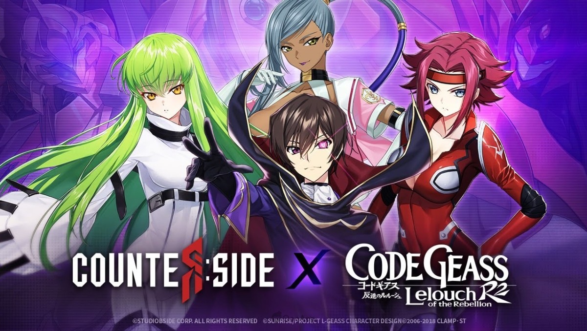 CounterSide Global x Code Geass Lelouch of the Rebellion Collab Begins on August 23!