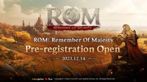 Redlab Games New Original MMORPG<ROM: Remember of Majesty>Pre-registration Available!