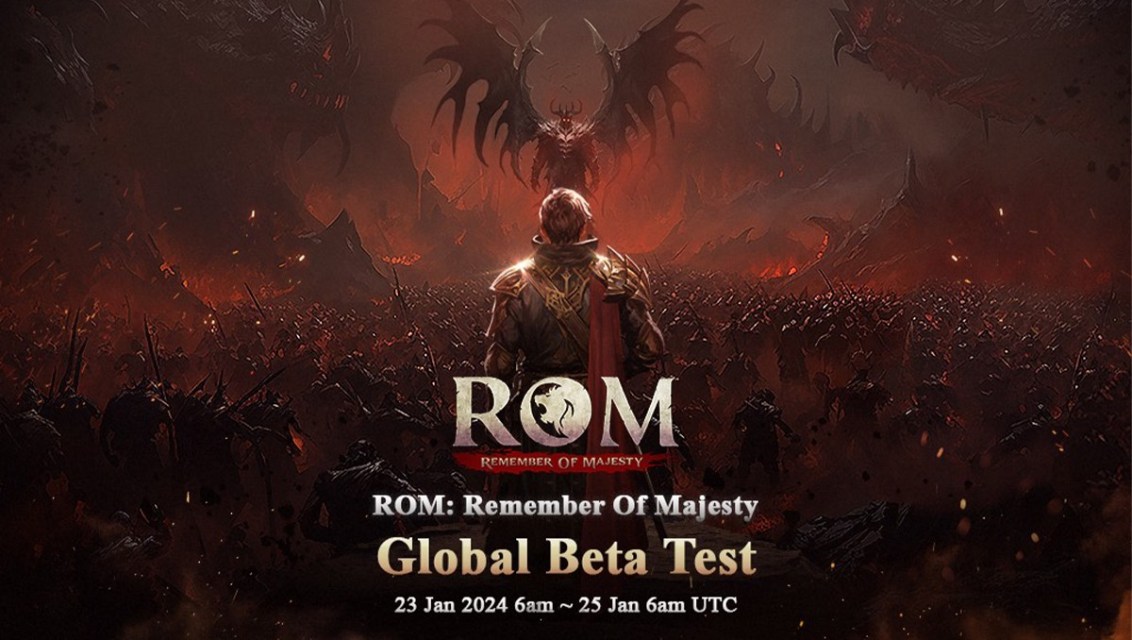 MMORPG ＜ROM: Remember of Majesty＞ Global Beta Test is live on 23 Jan 2024!