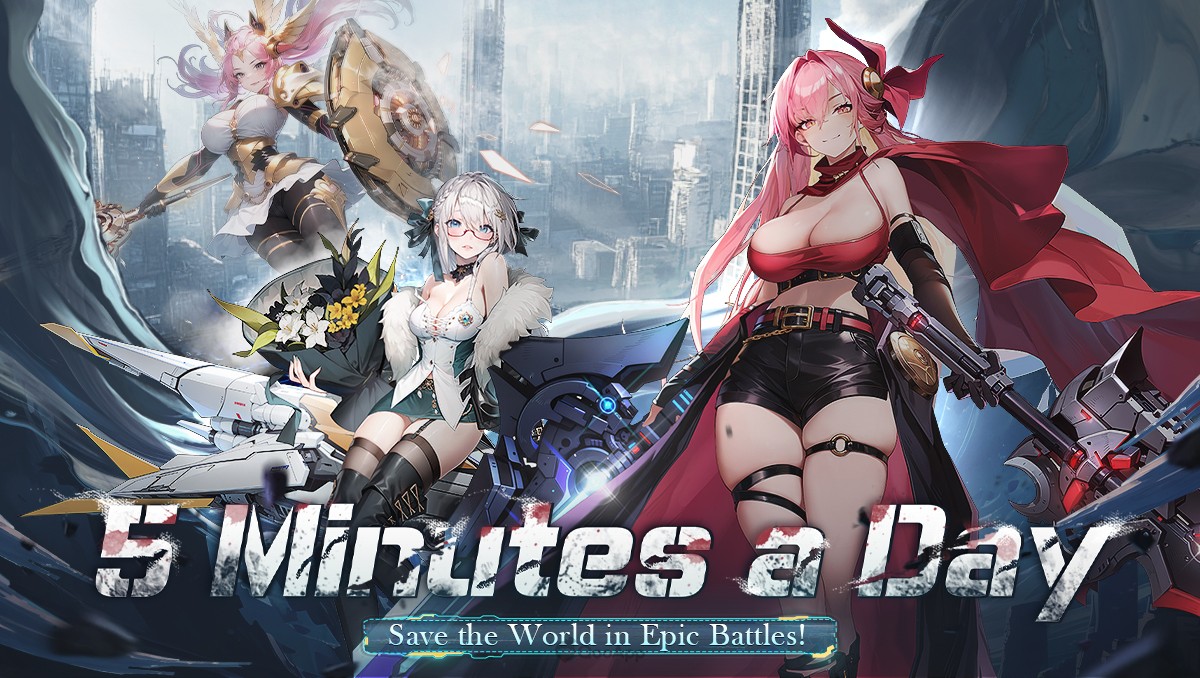 5 Minutes a Day, Save the World in Epic Battles!—"Apex Girls" is now officially live!