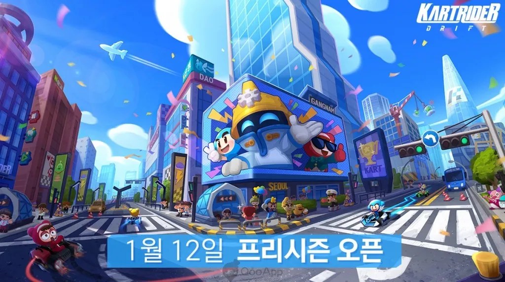 넥슨, 멀티플랫폼 레이싱게임 '카트라이더 드리프트' 글로벌 출시