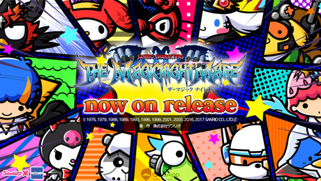 SANRIO美漫風格RPG新作《THE MAGIC NIGHTMARE》雙平台正式上架！