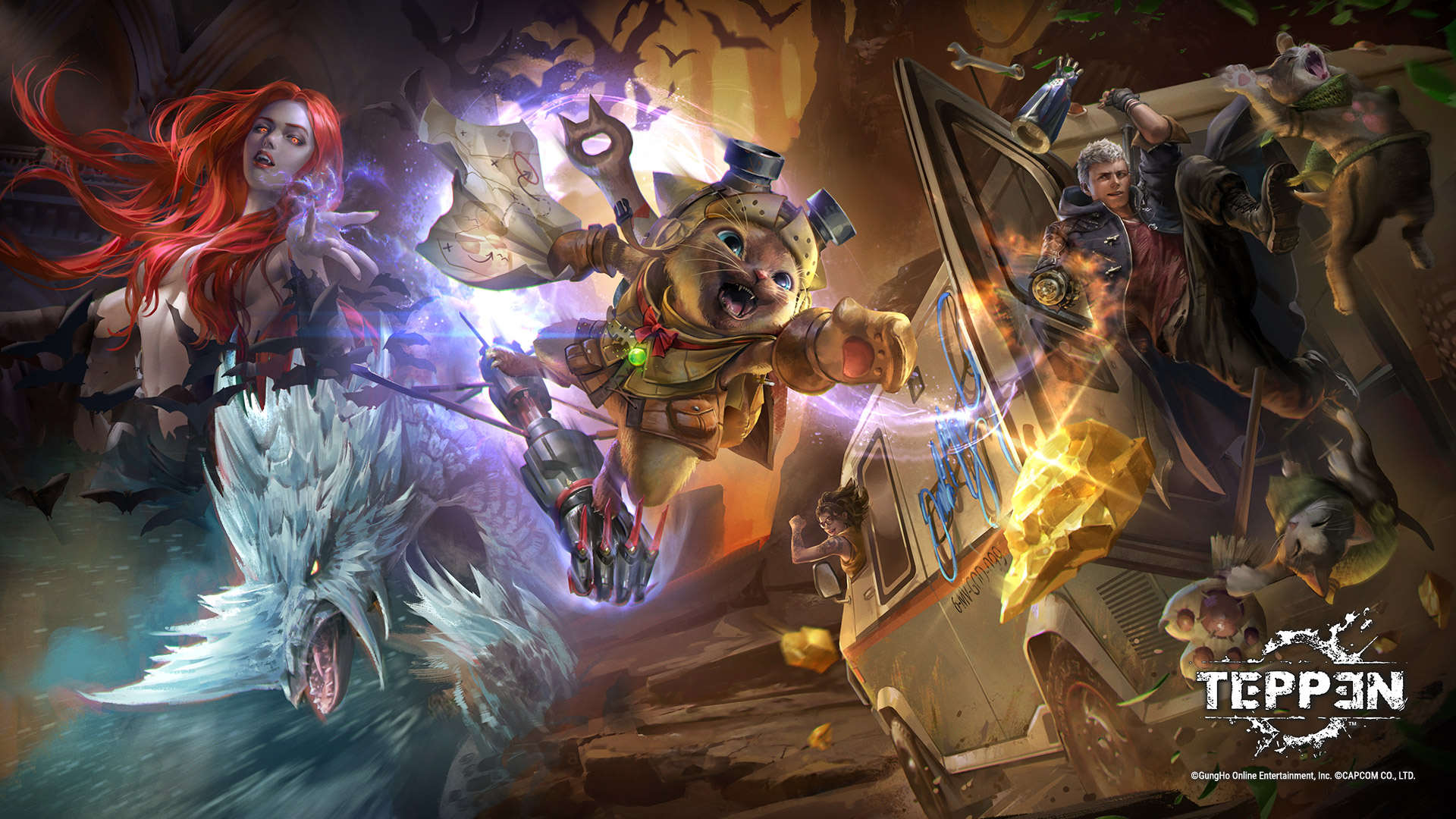 艾路貓參戰！實時卡牌對戰遊戲《Teppen》追加新英雄及主題套牌