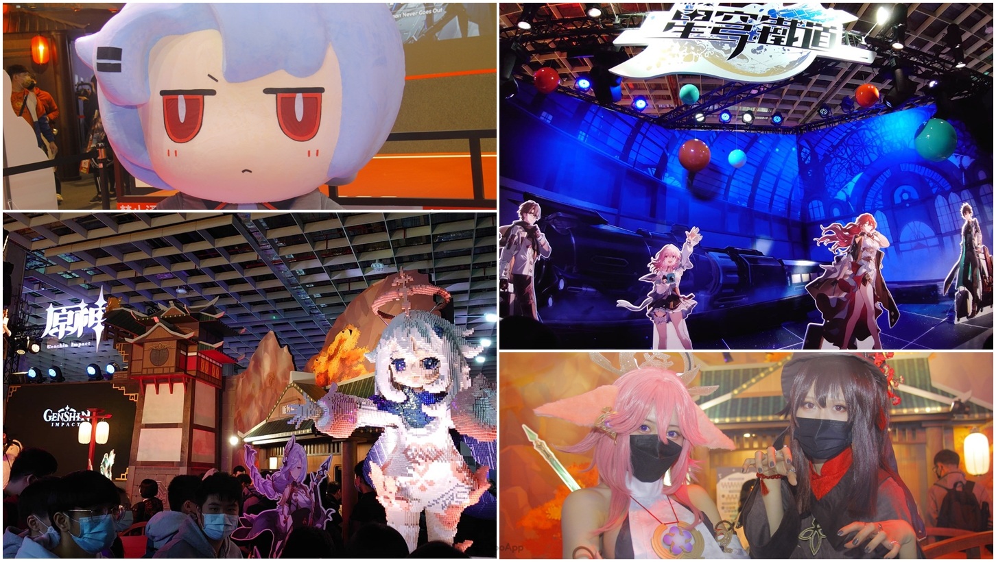 TpGS2022：2022台北電玩展開幕！各家遊戲廠商展區盛況與 Coser 集錦！