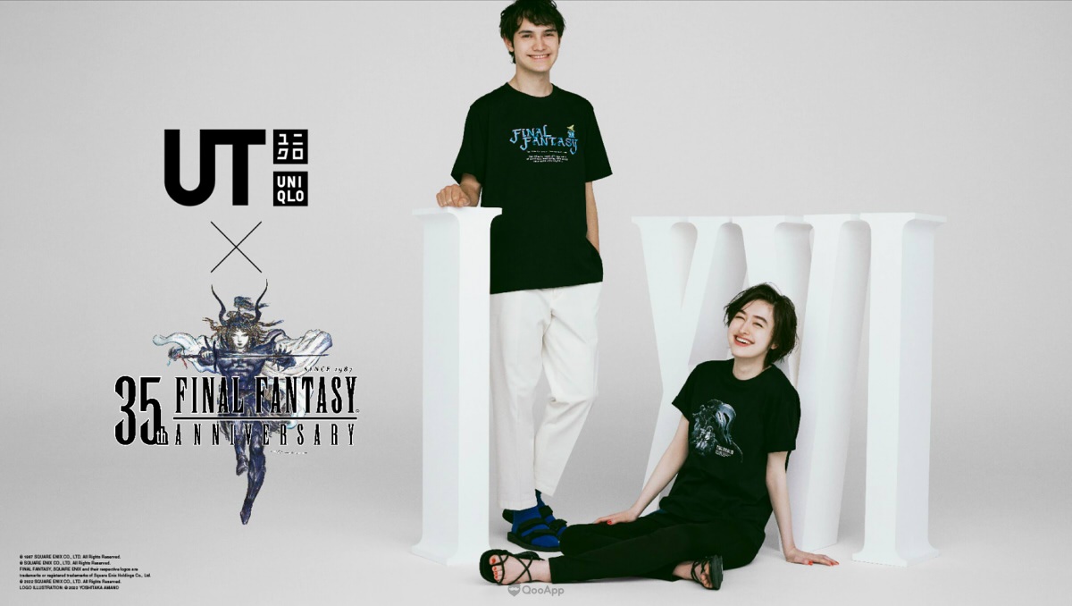 服飾品牌 UNIQLO 推出《Final Fantasy》35 週年 UT！4月29日開始發售