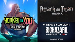 《Dead by Daylight》戀愛模擬遊戲《鉤魂迷戀》正式發表！確定與《進擊的巨人》、《惡靈古堡》展開聯動合作