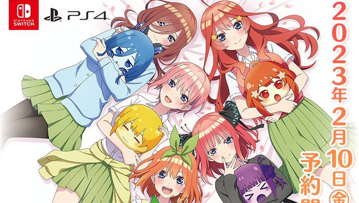 PS4／Switch《五等分的新娘 五等分消除故事》預定2023初夏發售！在家機上盡情享受手遊劇情