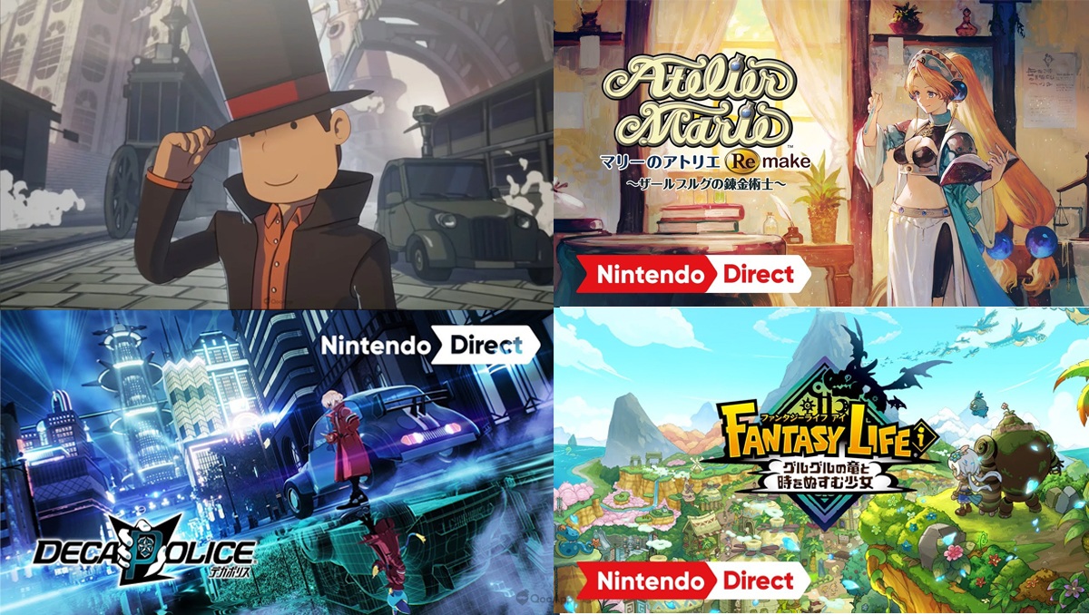 「Nintendo Direct 2023.2.9」情報彙整！多款新作、移植作閃電發表