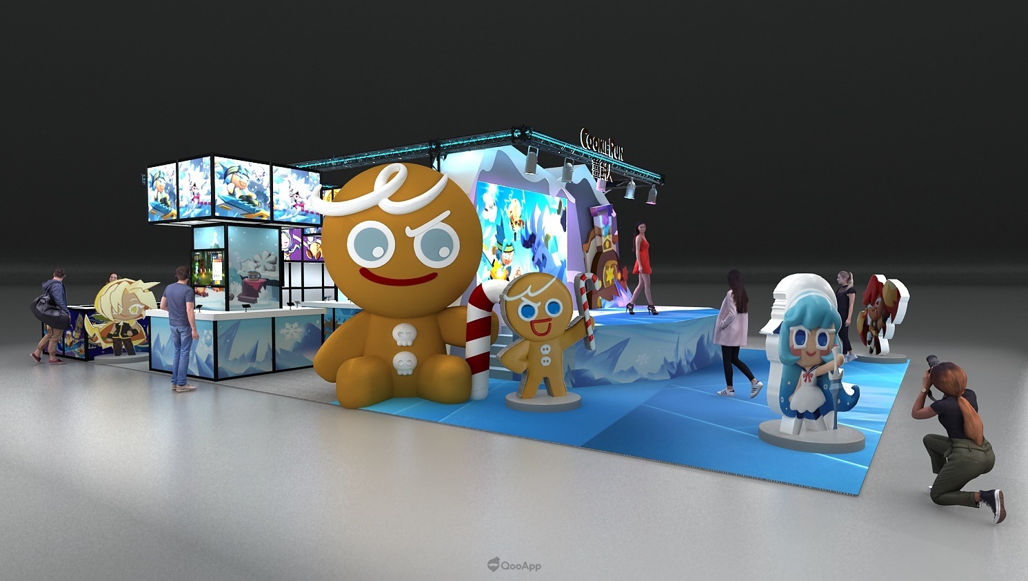2025台北電玩展《CookieRun 薑餅人》寒冬送溫暖！韓籍啦啦隊 趙娟週、女團「KIRIS」熱情亮相與玩家同樂