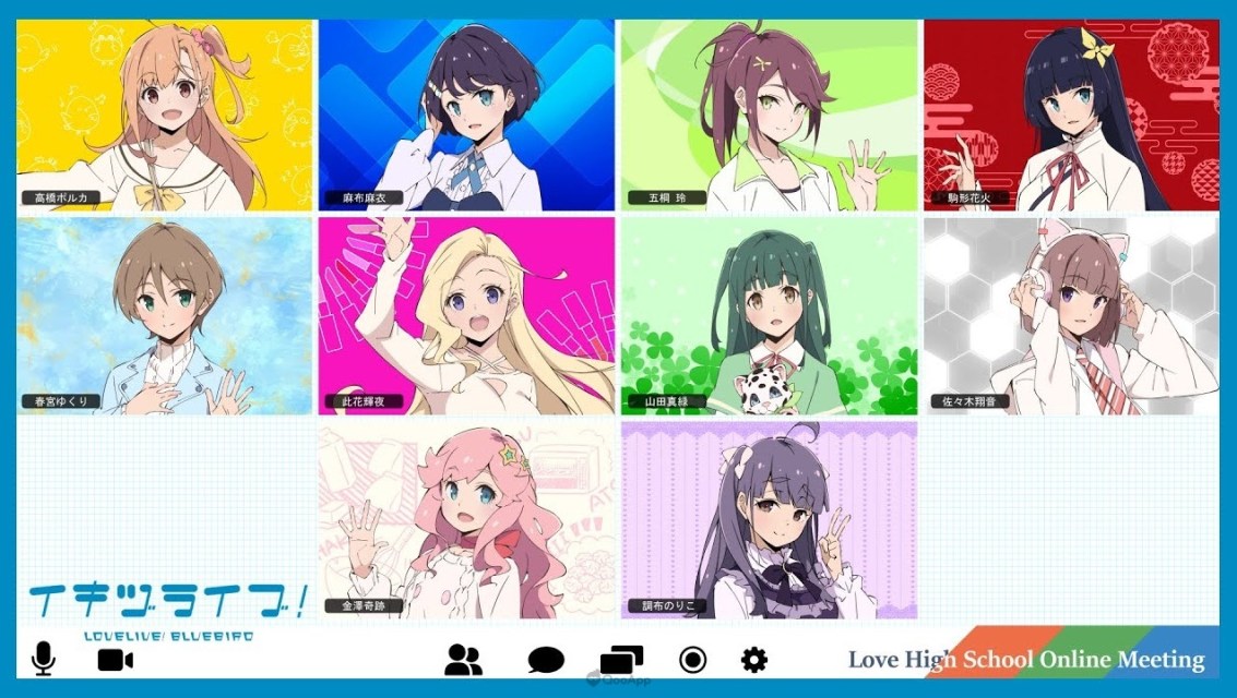 《Love Live！》全新企劃《IKIZULIVE！LOVELIVE! BLUEBIRD》正式展開！公開10名成員介紹與首支單曲！