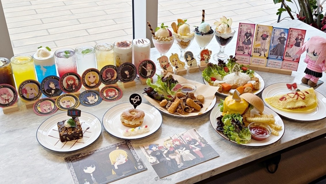 MyAnime Café《孤獨搖滾！》主題台北・台中・高雄同步推出！與團結Band一起吃飯吧！