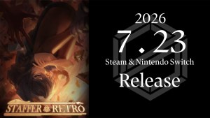 超能力推理冒險遊戲《Staffer Retro - 異能追憶》Switch實體版確定7月23日發售，並推出豪華初回限定版！