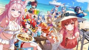 《hololive Dreams》首次大型更新第3區域「汽水泡泡灣」9月29日登場！全新小遊戲「水花飛球」＆區域主題曲〈PARADISE！〉公開