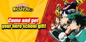 You Can Be a HERO! "My Hero Academia" Pre-register Gift Code!