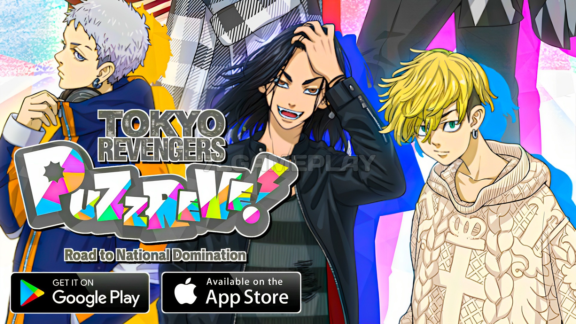 GOODROID Launches Tokyo Revengers PUZZ REVE! Road to National Domination  Globally