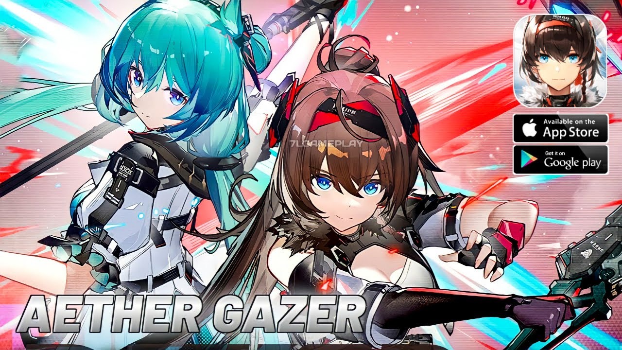 Aether Gazer - Closed Beta signup for anime mobile action RPG