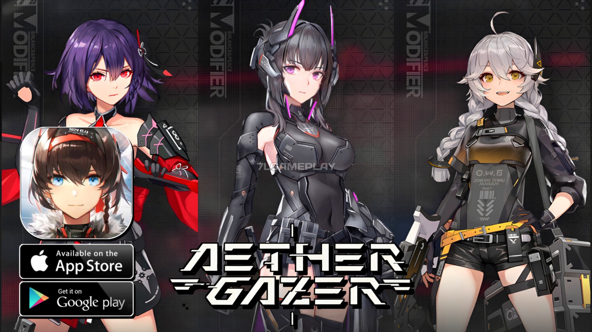 Aether Gazer - Closed Beta signup for anime mobile action RPG