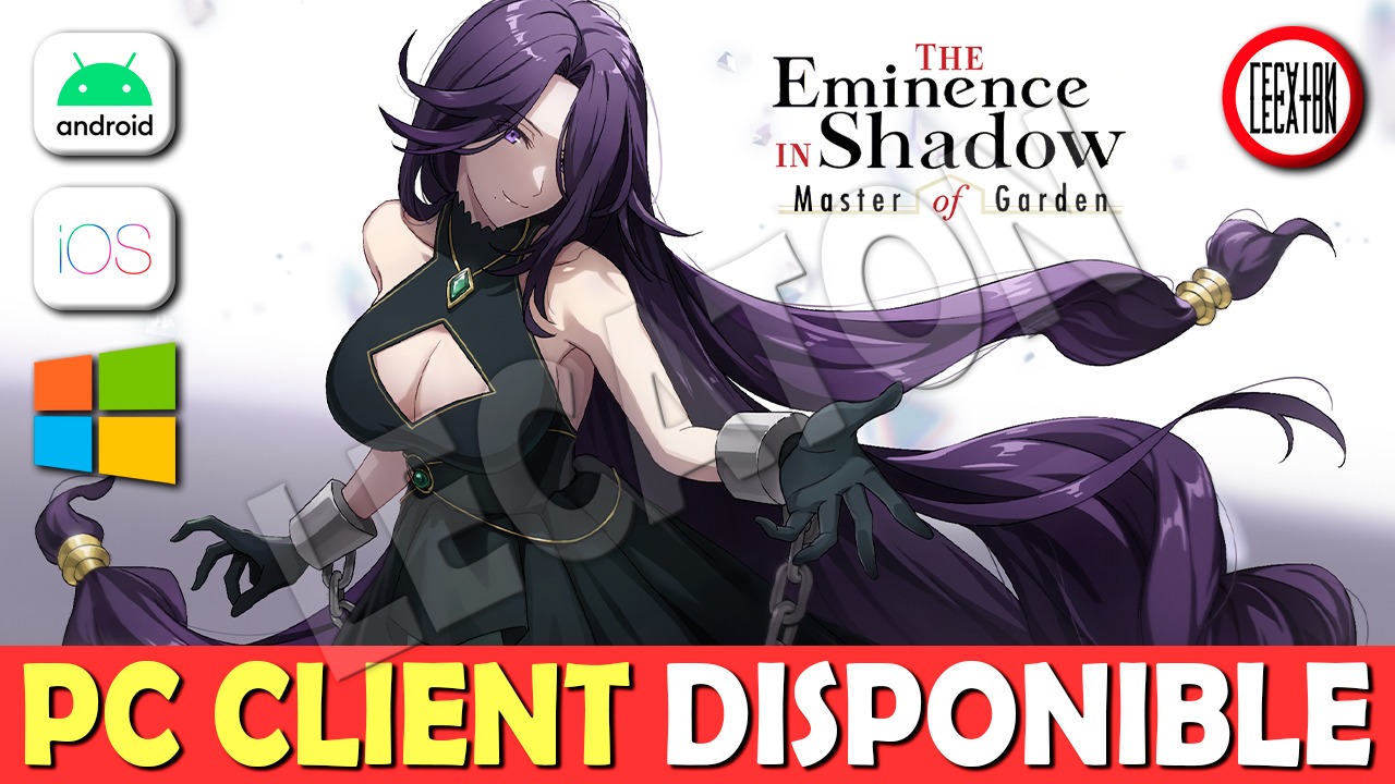Crunchyroll Games Launches The Eminence in Shadow: Master of Garden Mobile  & PC Game in English