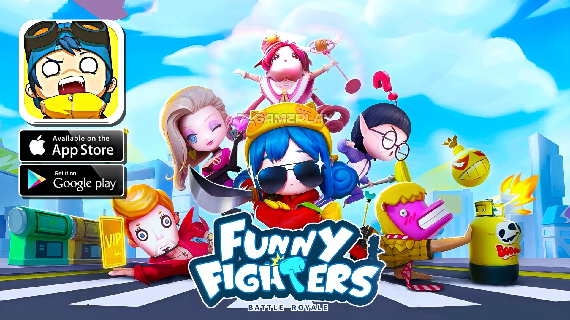 Funny Fighters: Battle Royale - Games