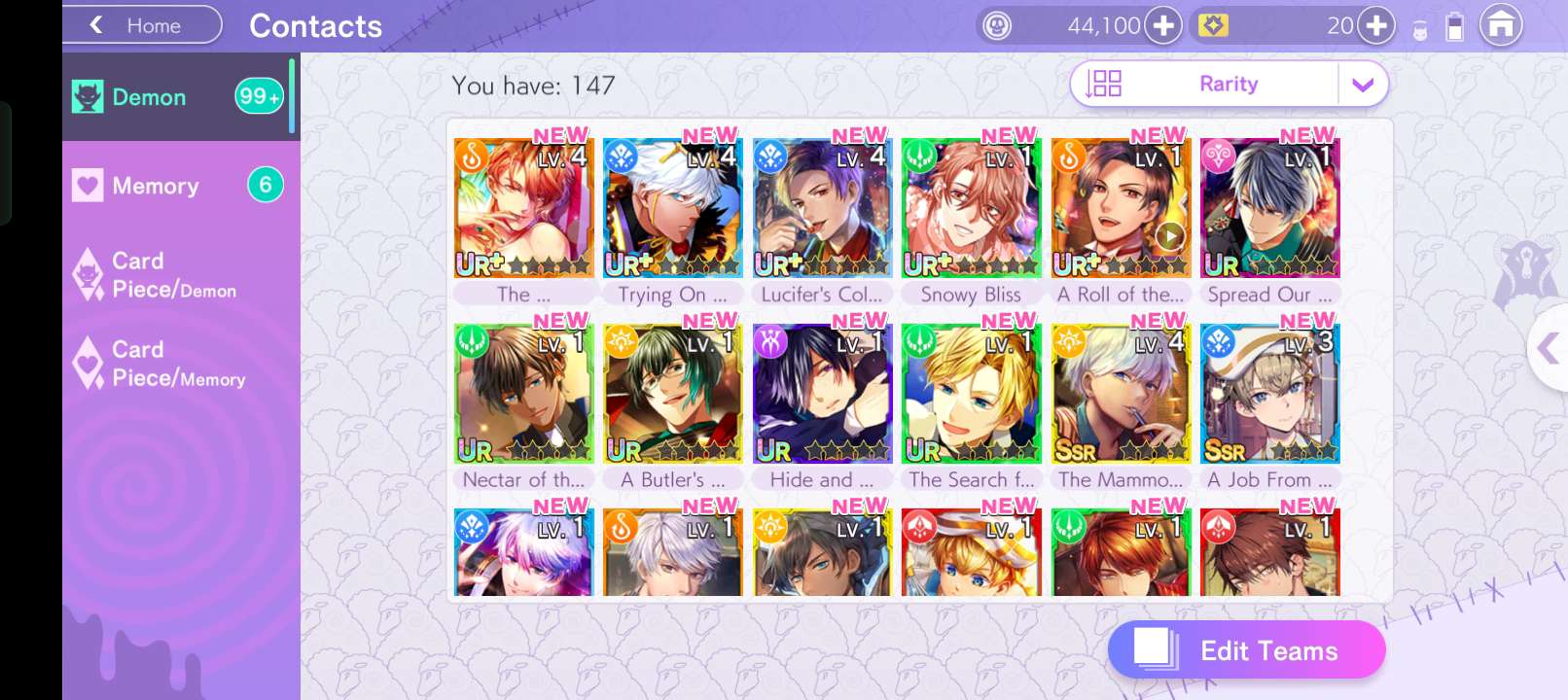 Obey Me! Shall we date? Games