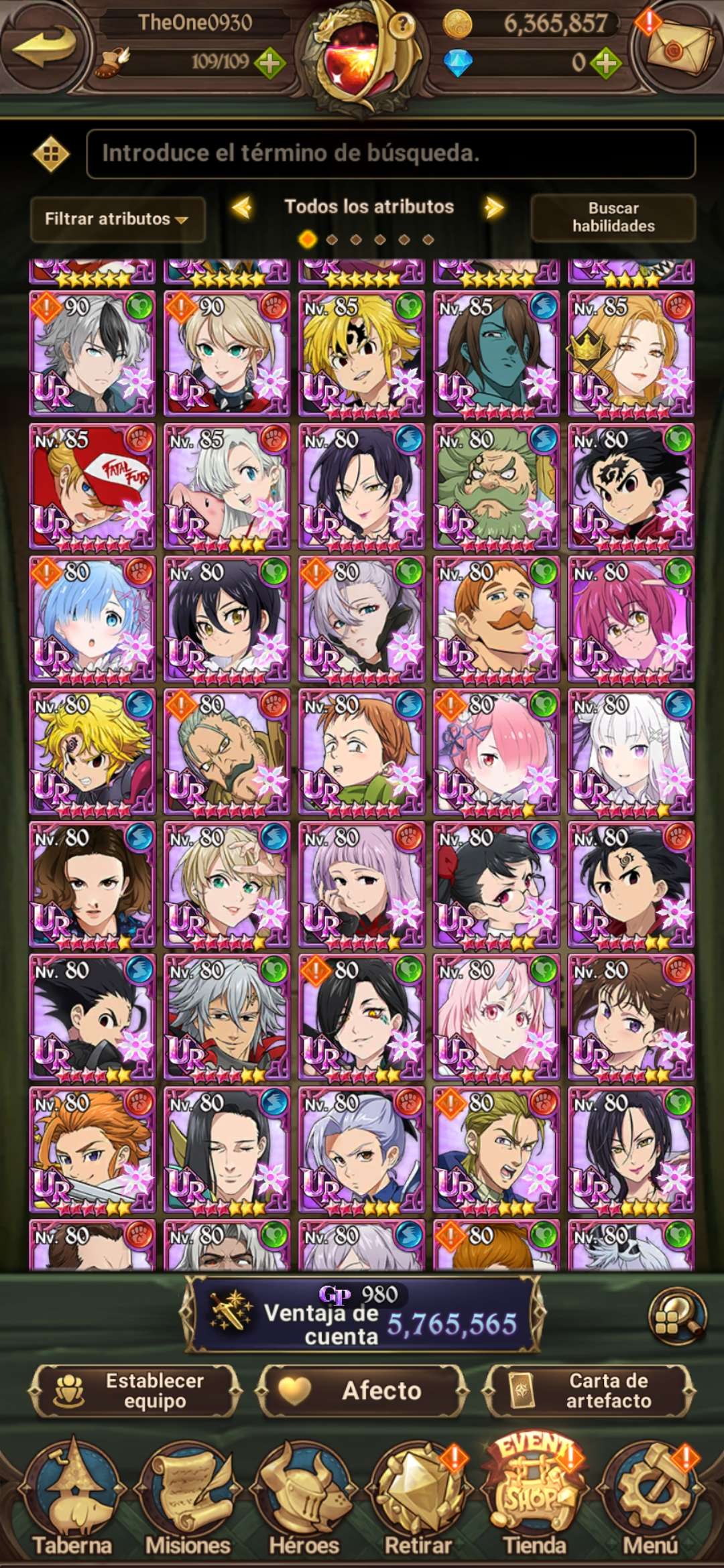 The Seven Deadly Sins: Grand Cross | Global - Juegos