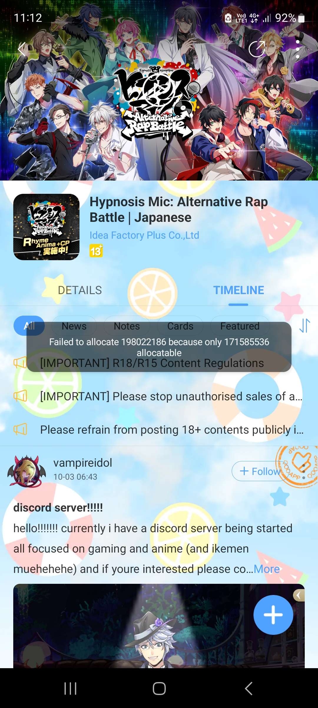 4th 'HYPNOSISMIC -Division Rap Battle- Rhyme Anima' Anime 2nd