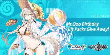 <CODE: SEED - Seihi no Uta>Mr.Qoo Birthday Exclusive Gift Packs Give Away!