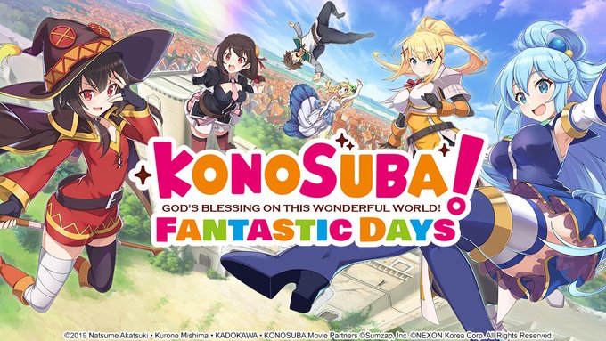 KonoSuba Fantastic Days Global Games