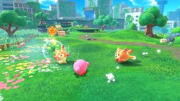 Screenshot 1: Kirby and the Forgotten Land