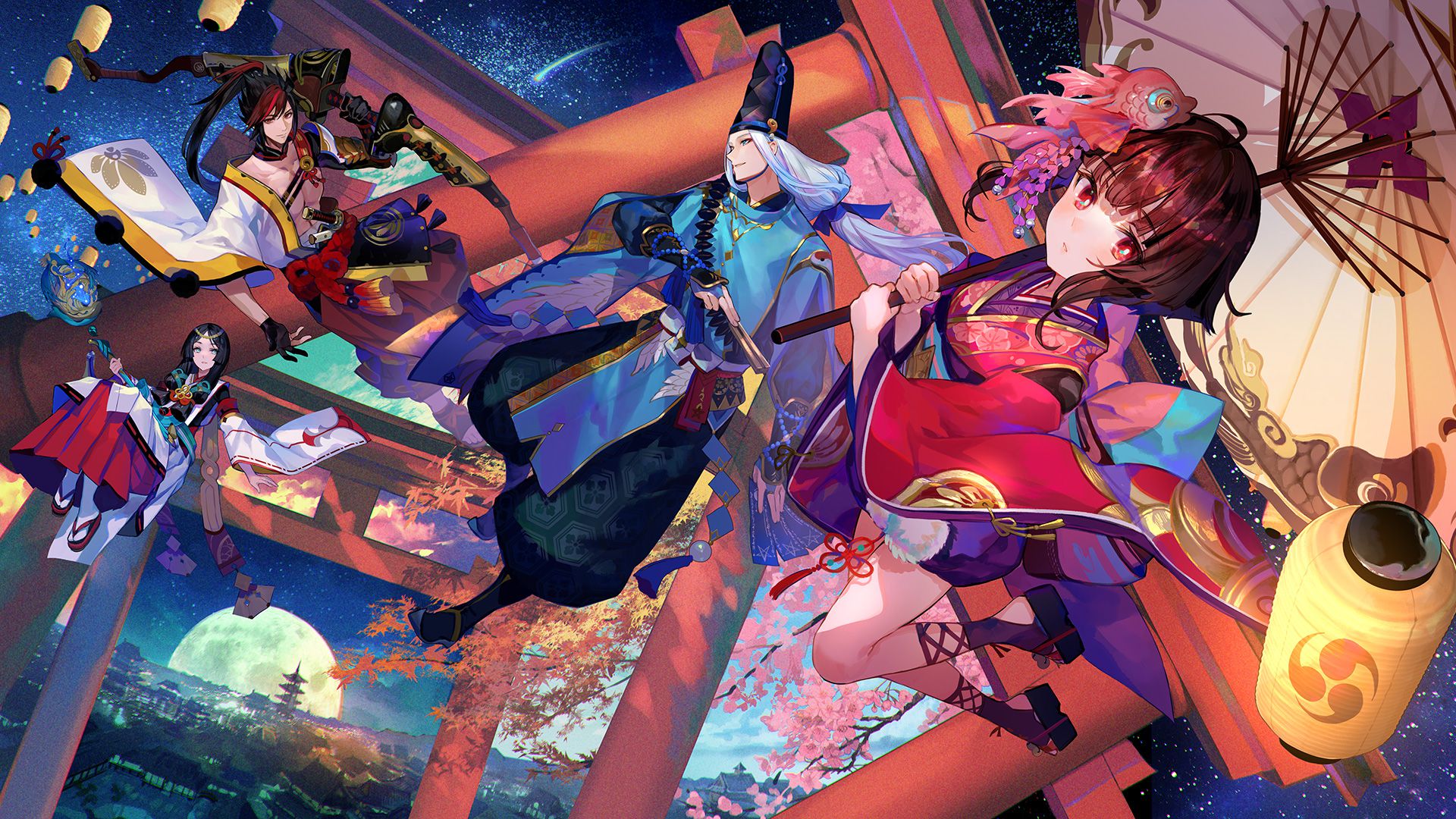 Onmyo Hyakki Monogatari GO | Japanese