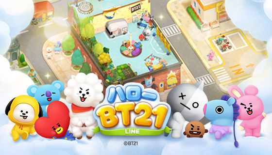 LINE HELLO BT21