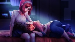 Screenshot 1: The Letter - Horror Visual Novel