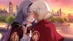 Screenshot 1: Perfect Gold - Yuri Visual Novel