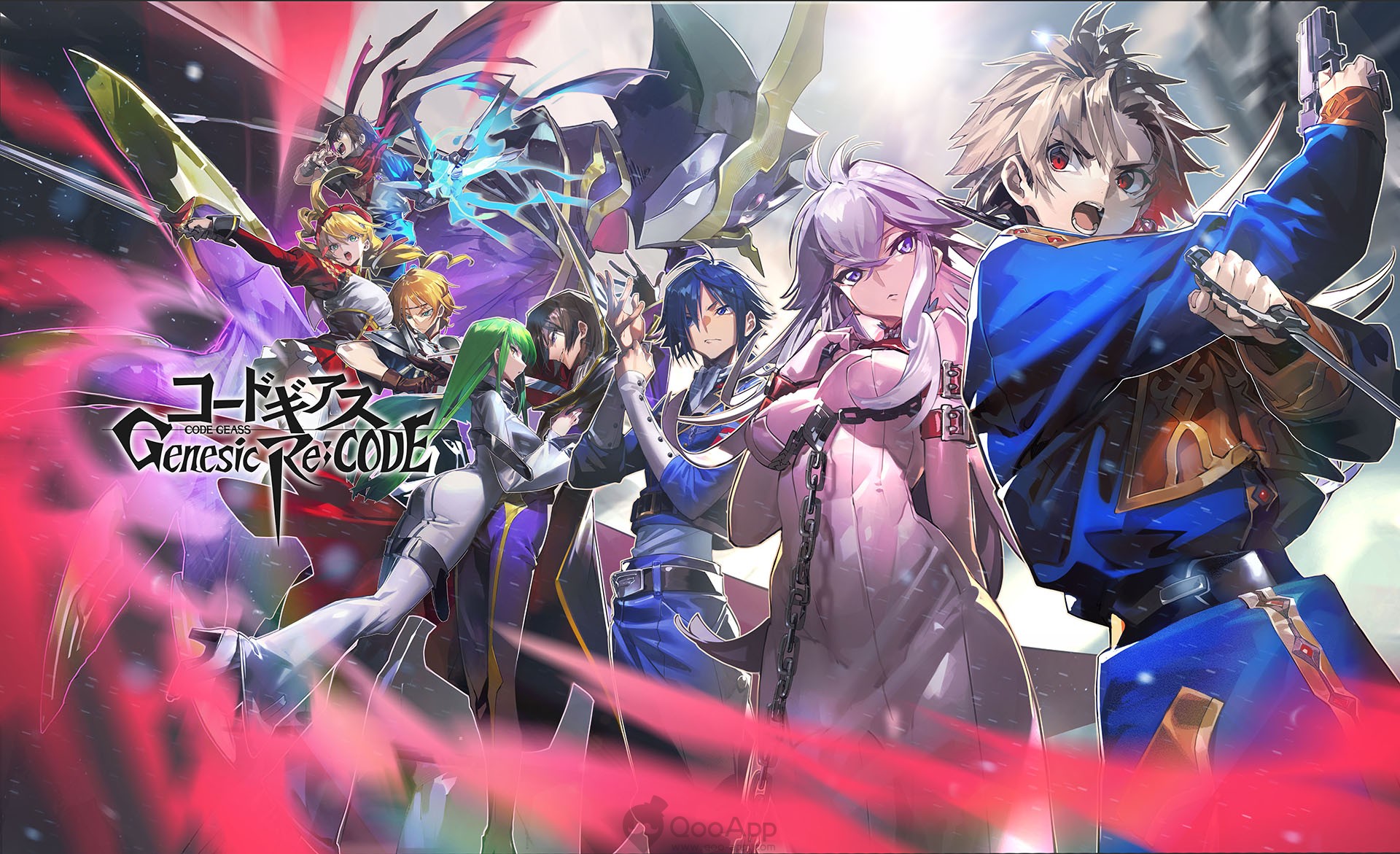 Code Geass: Genesic Re;CODE Mobile Game Reveals Key Visual, Intro PV & New Story “Crimson of the Blood Pact”