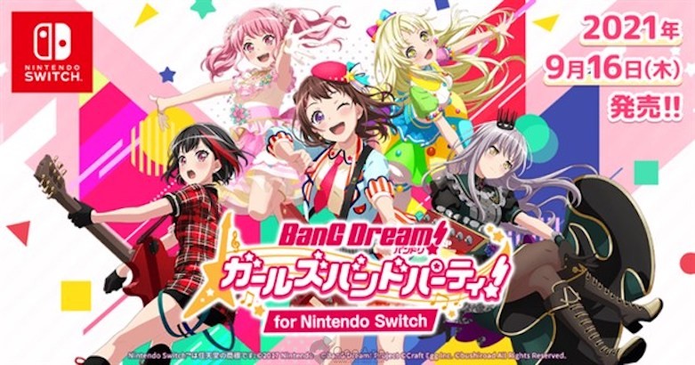 BanG Dream! Girls Band Party! for Nintendo Switch Officially Launches in Japan