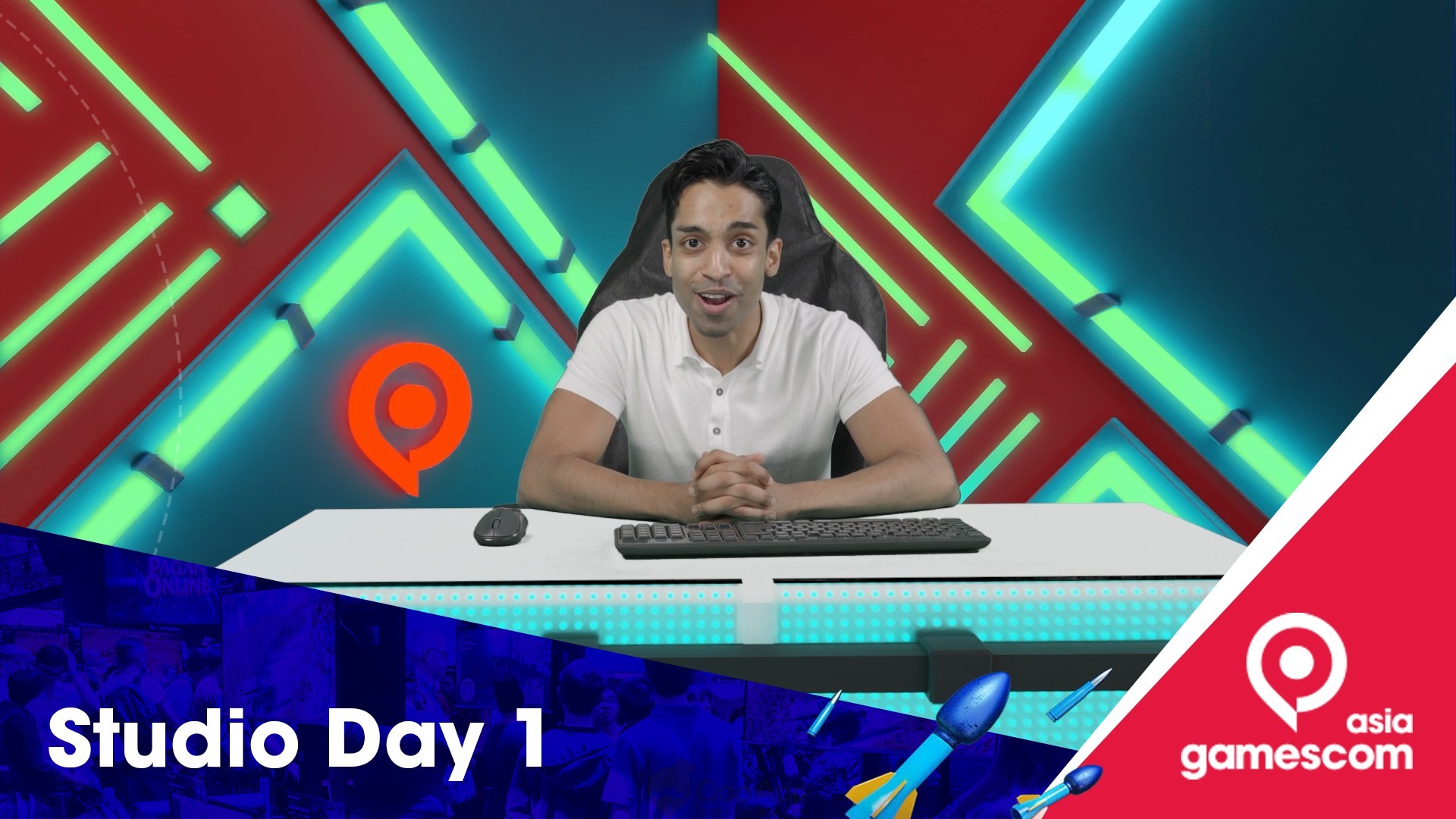 gamescom asia 2021 Entertainment Zone STUDIO Day 1 Highlights