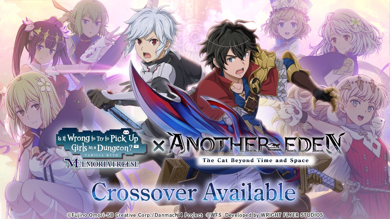 DanMachi MEMORIA FREESE x Another Eden Collab Available Now