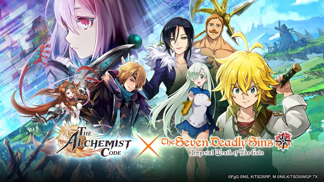 The Alchemist Code x The Seven Deadly Sins Returns with New Collab Characters & Quests
