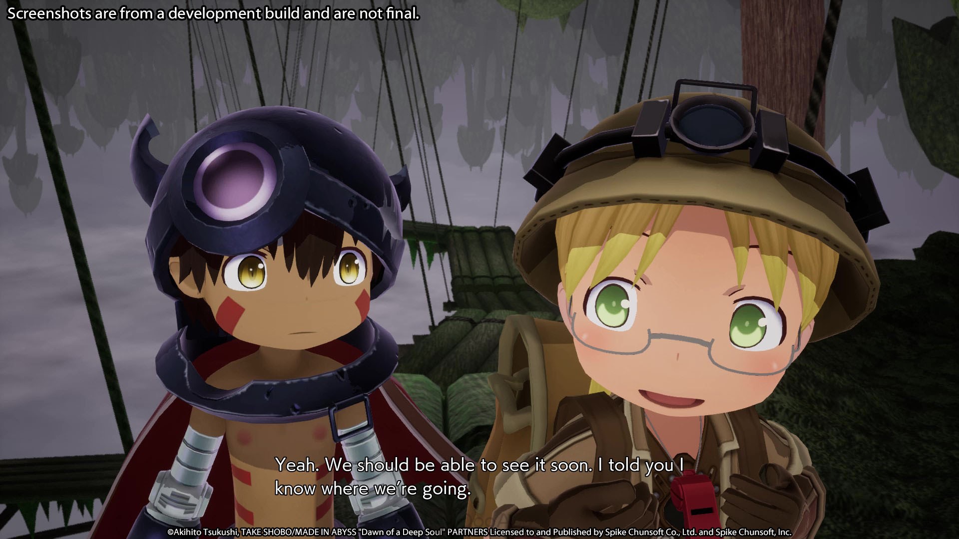 Made in Abyss: Binary Star Falling into Darkness Reveals In-Game Screenshots & Story Mode