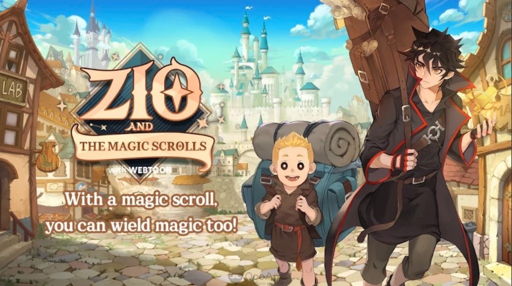 ZIO and the Magic Scrolls Korean Webtoon’s Spinoff Mobile Game Now Available for Pre-registration