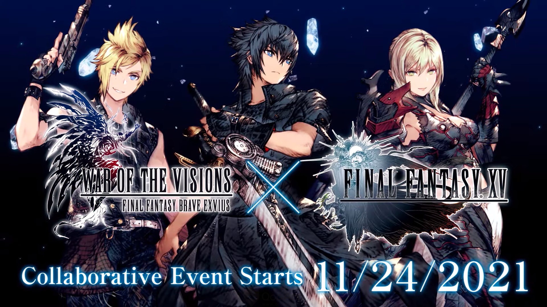 Final Fantasy XV Collab Arrives War of the Visions: Final Fantasy Brave Exvius