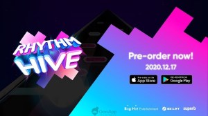빅히트 아티스트 IP 활용 리듬게임 '리듬 하이브' 사전등록 시작