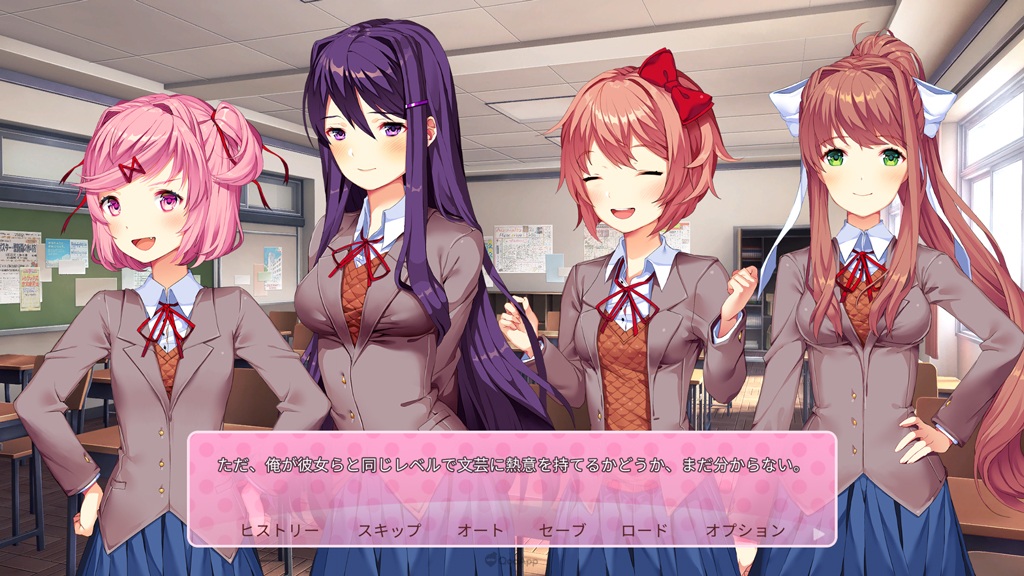 歡迎主機玩家加入文學社!全球絕讚恐怖遊戲《心跳文學社 Plus!Doki Doki Literature Club Plus!》Nintendo Switch/PS4/PS5版正式發售!